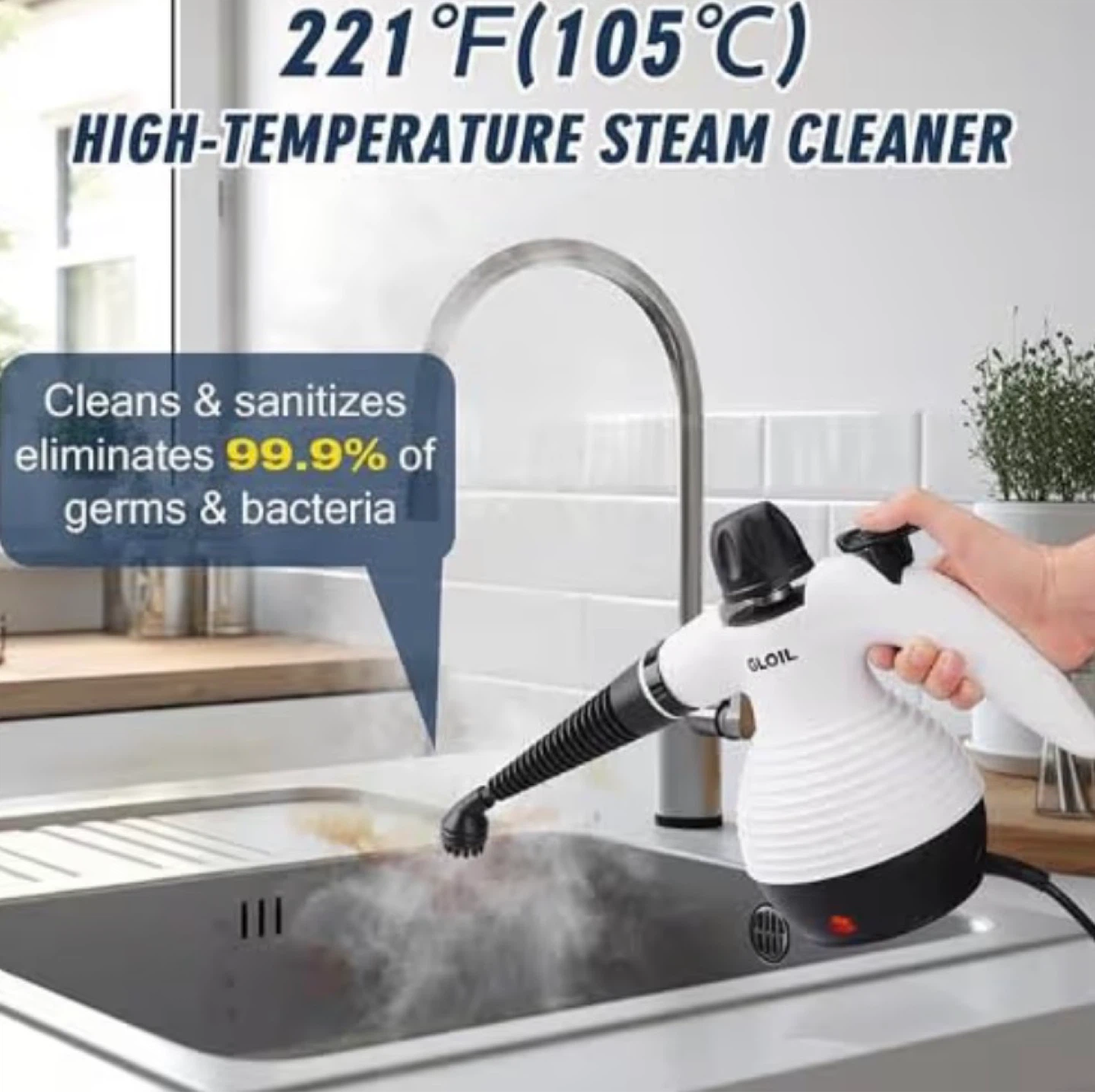 New GLOIL High-Temperature Steam Cleaner - photo 2