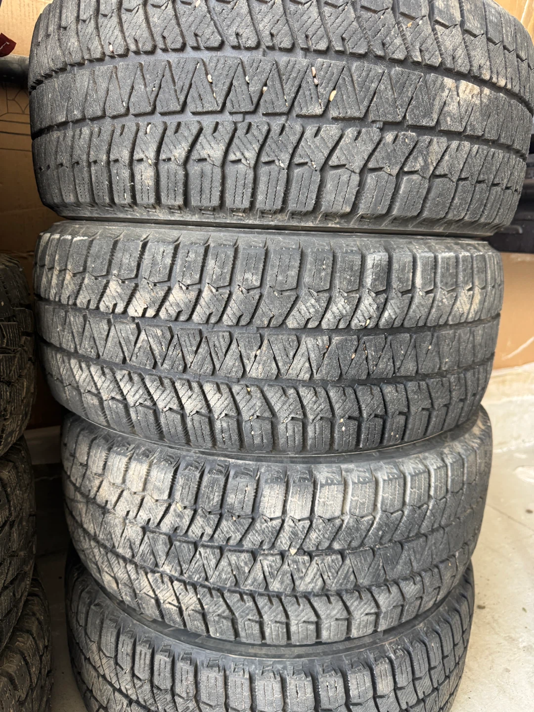 205/55r16 Bridgestone set of four all season tires