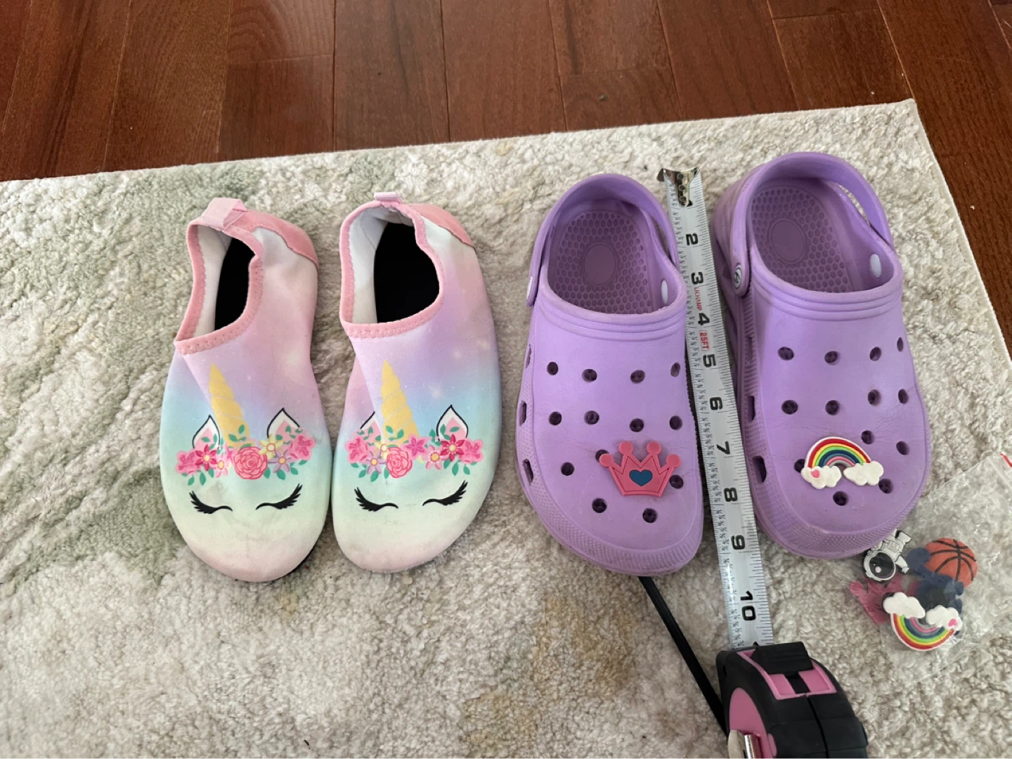 Unicorn Water Shoes and Purple Sandals Toddler