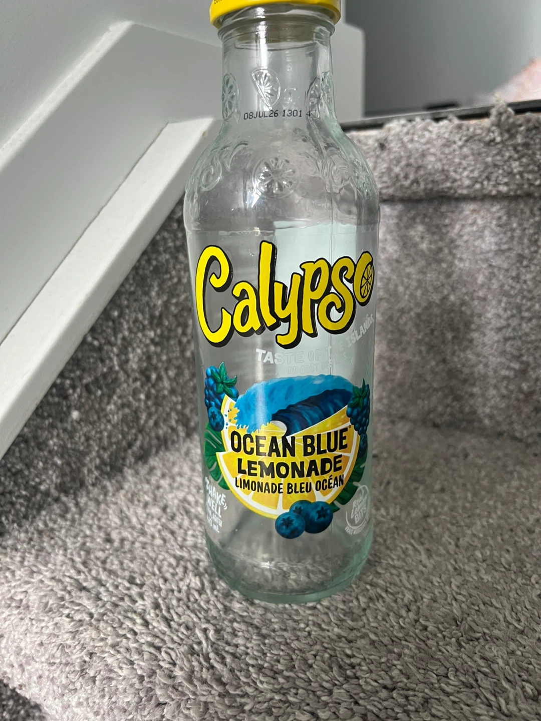 Calypso Ocean Blue Lemonade Bottle
