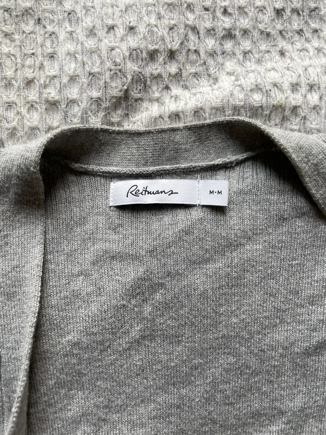 Reitmans Grey Sleeveless Long Cardigan Vest - Size M - photo 2