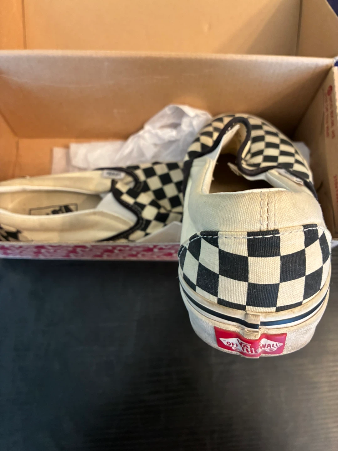 Vans Checkerboard Slip-On Shoes - photo 2
