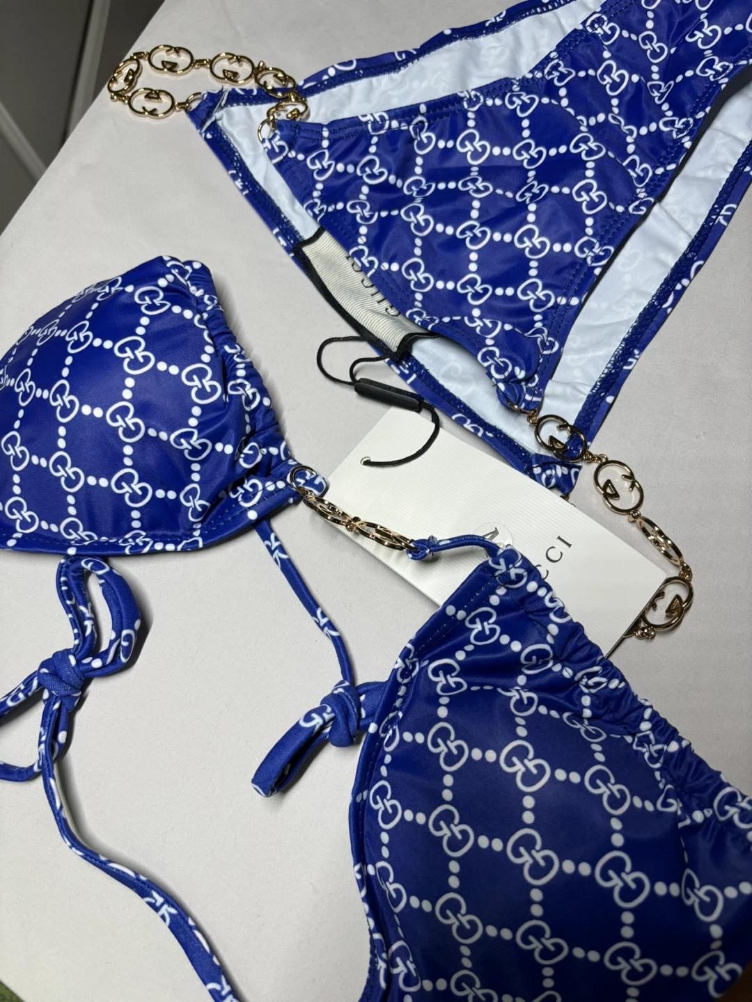 GUCCI Bikini Set - Blue and Pink Options Available - photo 4