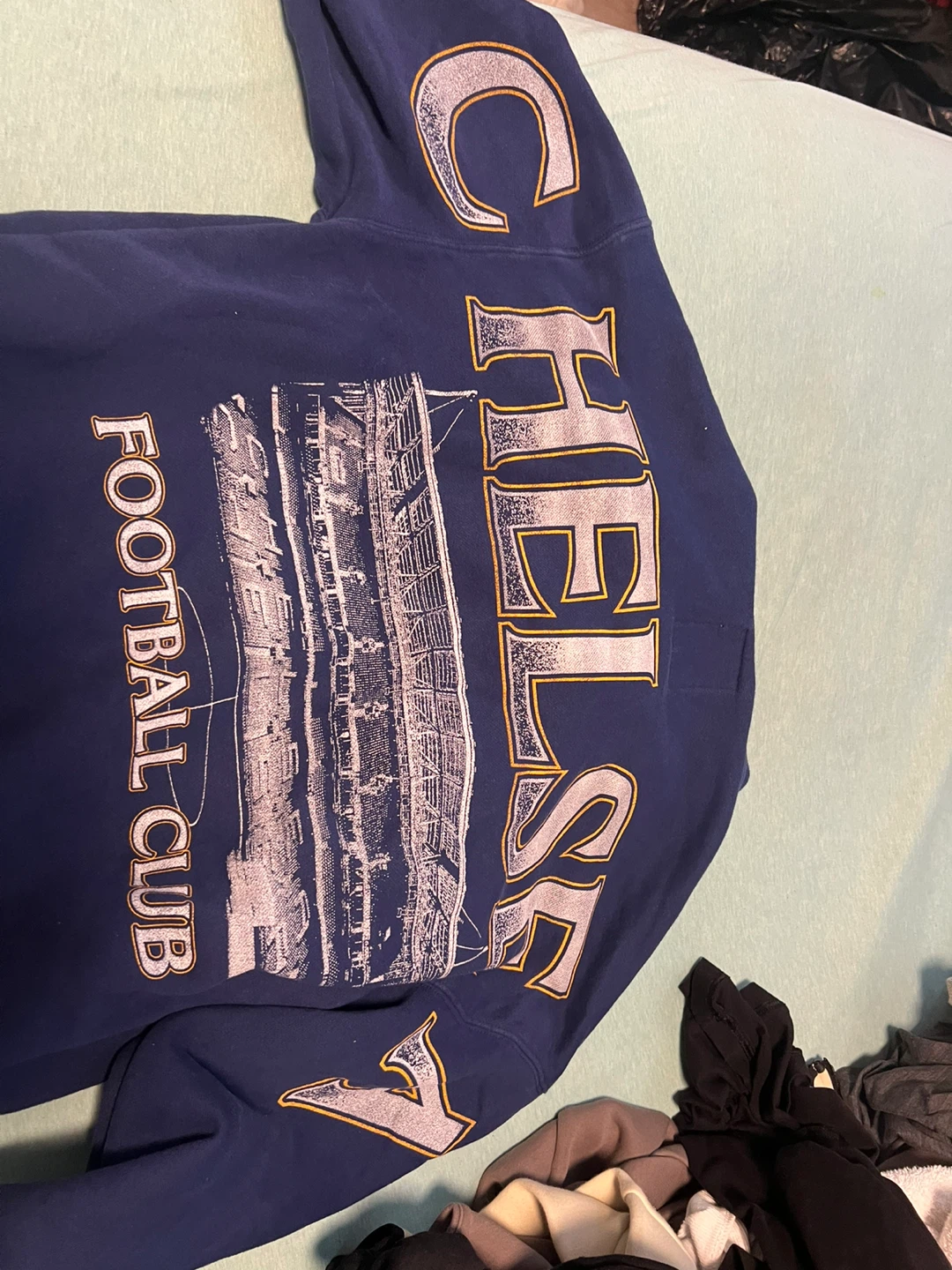 Chelsea Football Club Zip-Up Hoodie - Size S - photo 2