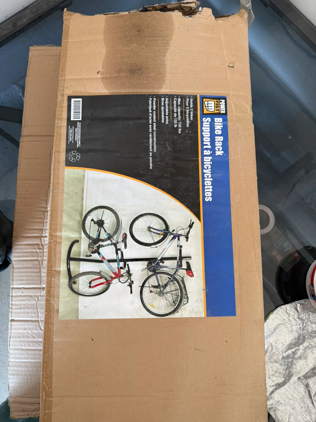 PowerFist Bike Rack - Holds 2 Bikes