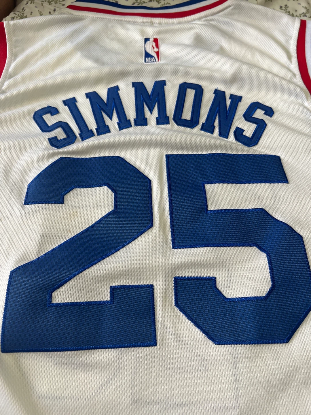 Adidas Philadelphia 76ers Ben Simmons #25 Swingman Jersey Size L - photo 3