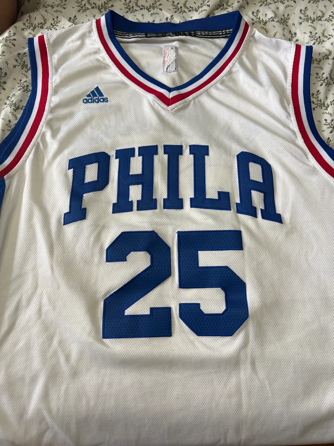 Adidas Philadelphia 76ers Ben Simmons #25 Swingman Jersey Size L