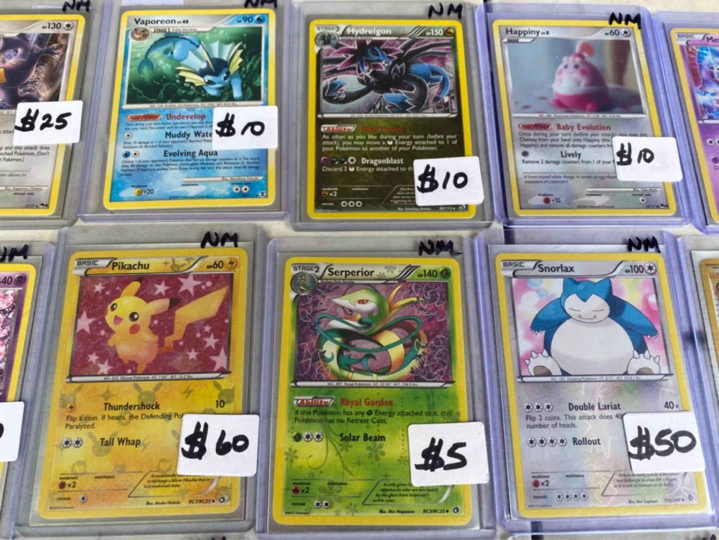 Pokémon cards singles NM - photo 4