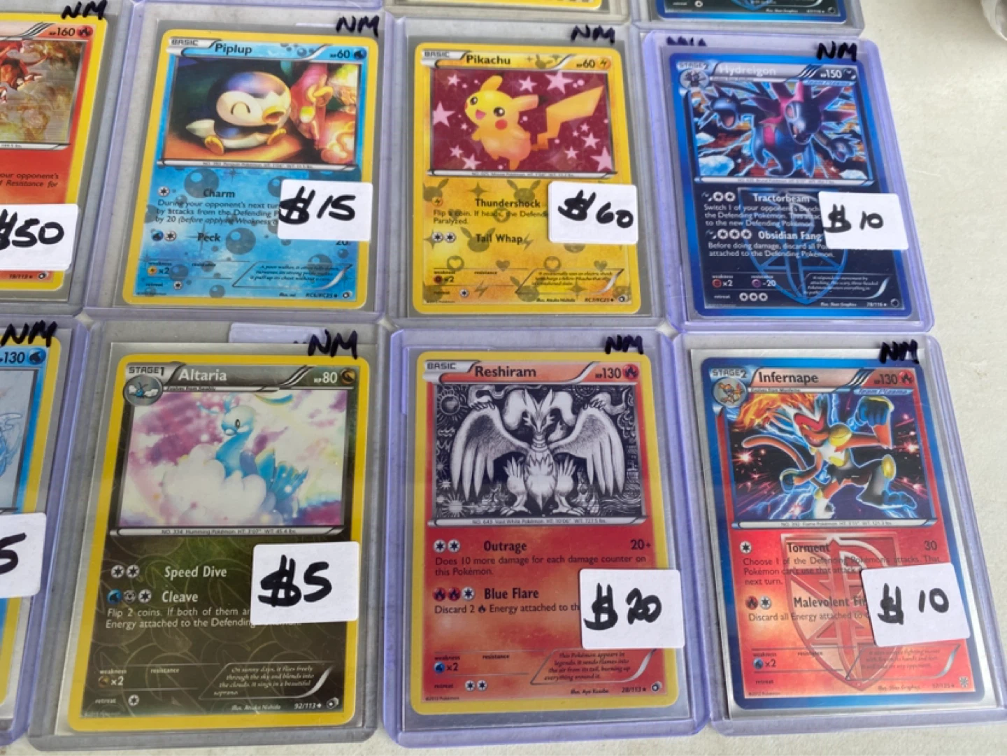 Pokémon cards singles NM - photo 2