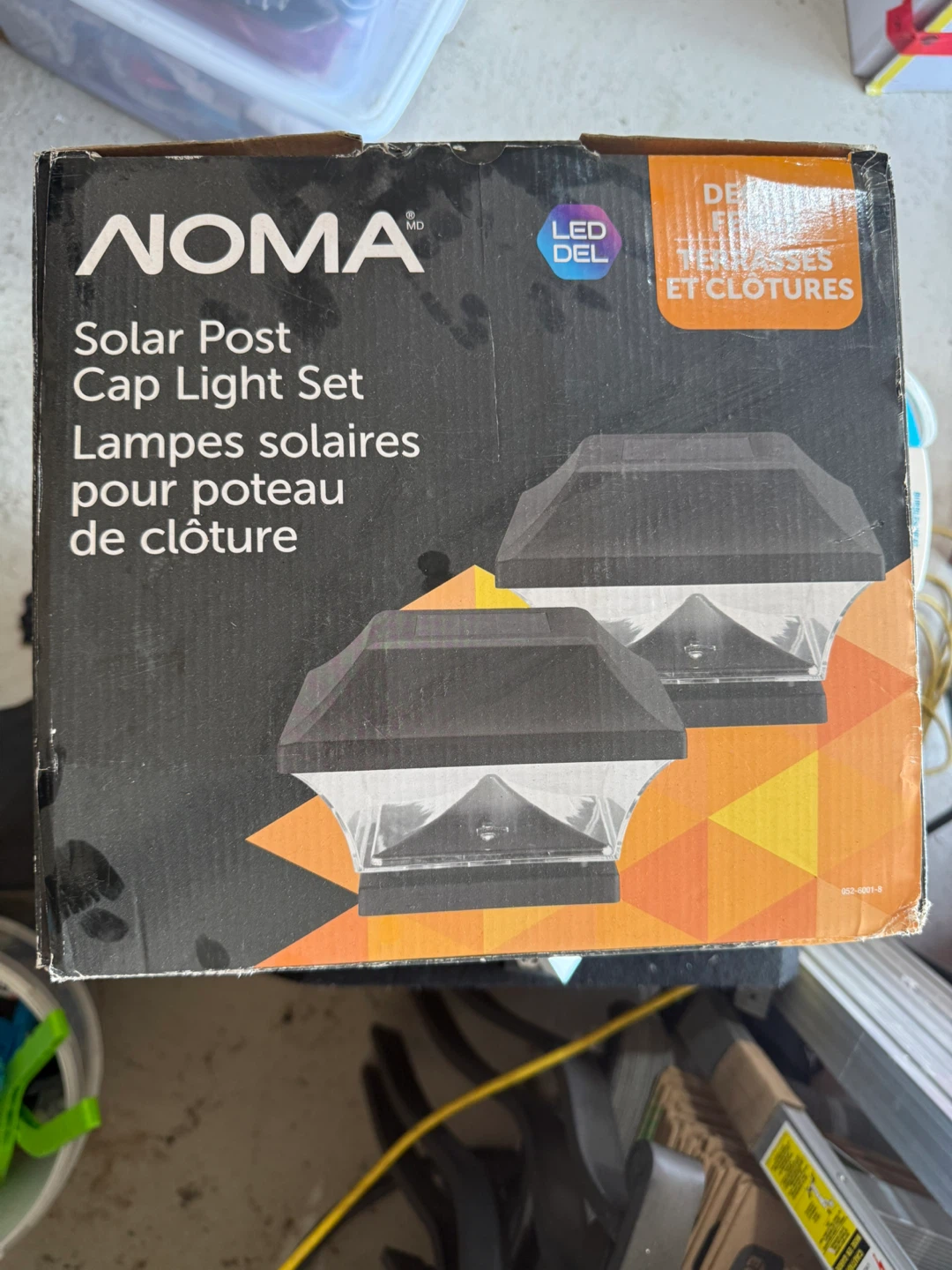 Noma Solar Post Cap Light Set
