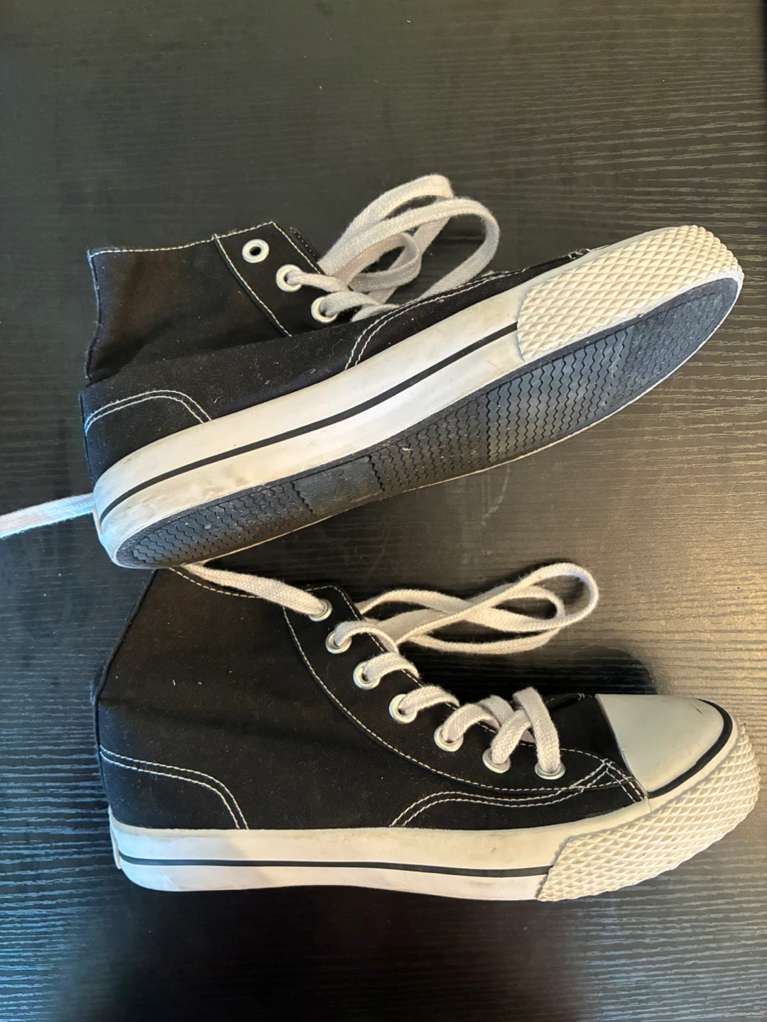 Airwalk Black High-Top Canvas Sneakers