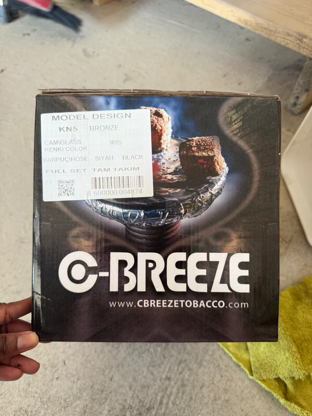 C-Breeze KN5 Bronze Hookah - photo 2