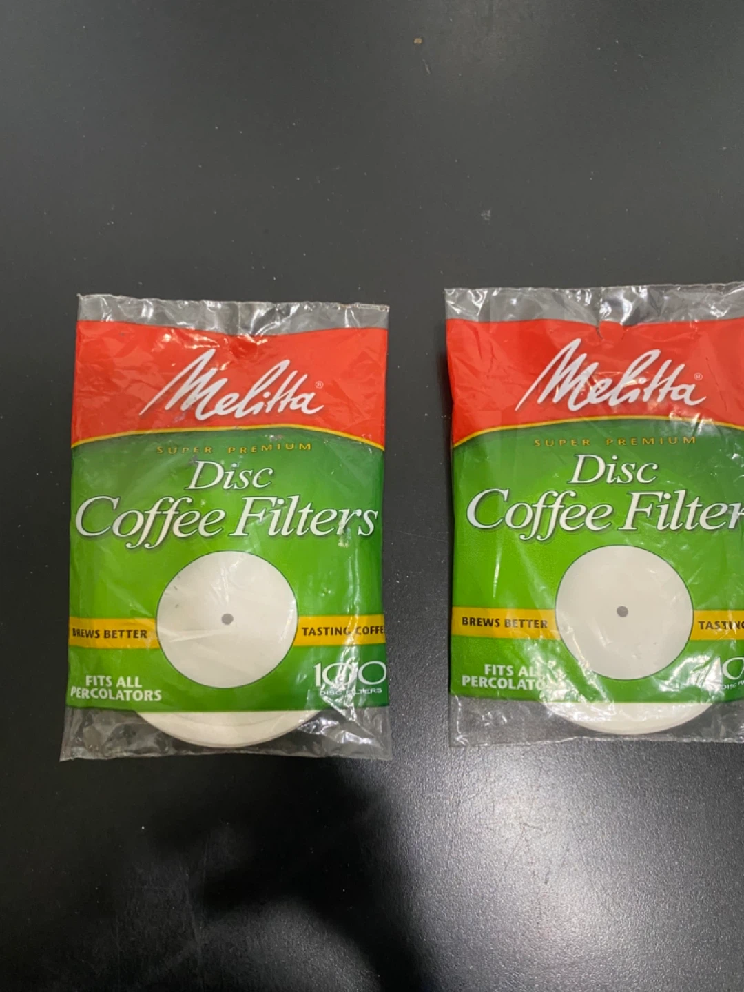 Melitta Disc Coffee Filters (2 packs)