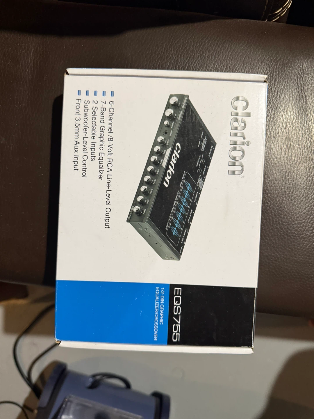 Clarion EQS755 6-Channel Graphic Equalizer/Crossover