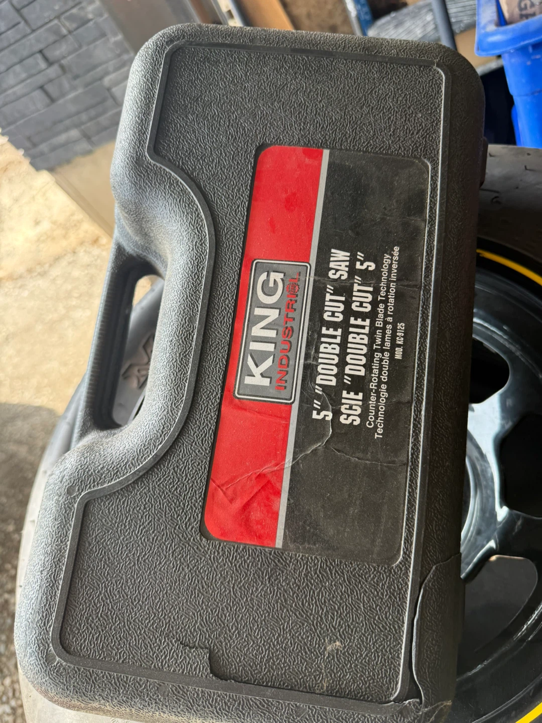 KING INDUSTRIAL 5" Double Cut Saw