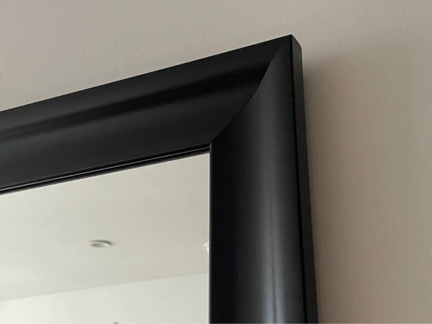 Black Framed Wall Mirror - photo 3