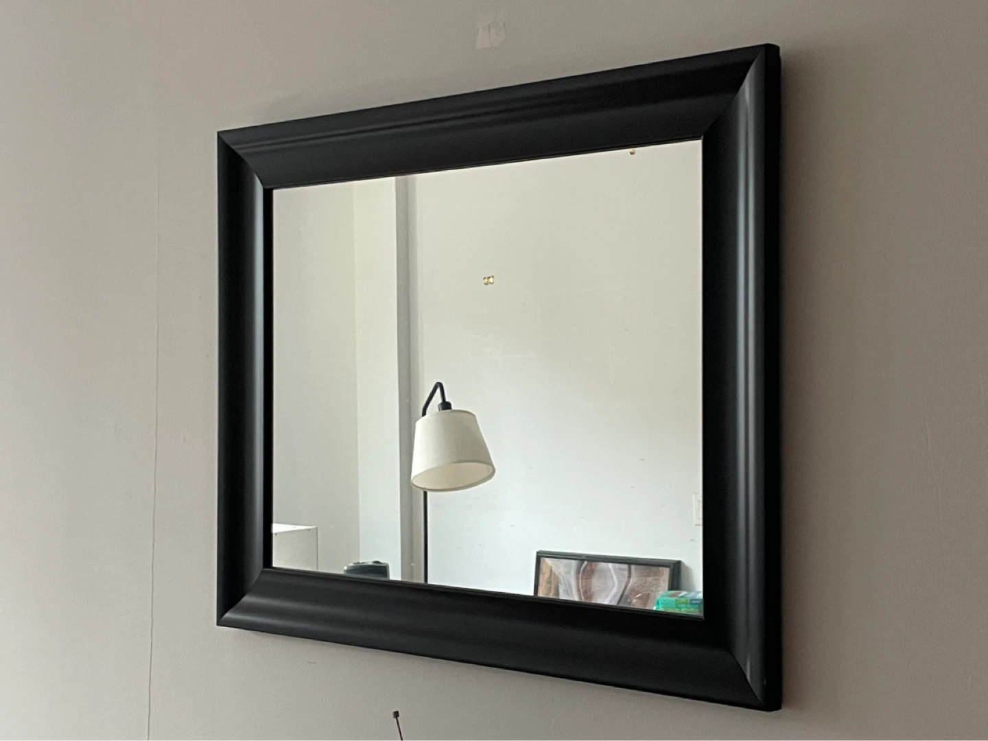 Black Framed Wall Mirror