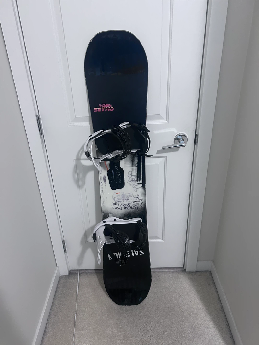 Salomon Villain Snowboard 149 with Flux Bindings - photo 2