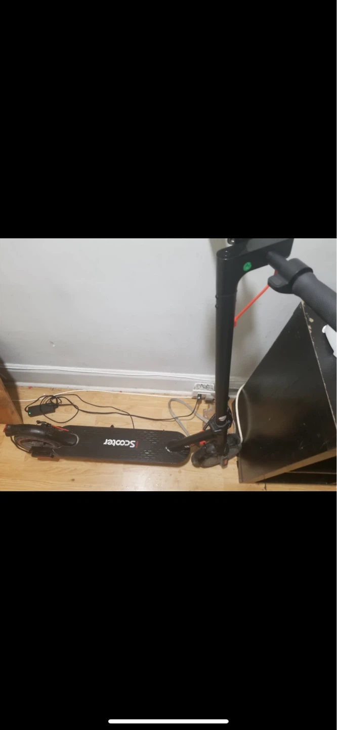 Electric Scooter with Phone Mount