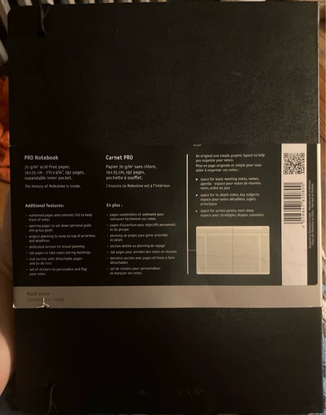 Moleskine Pro Notebook Carnet Pro - photo 2