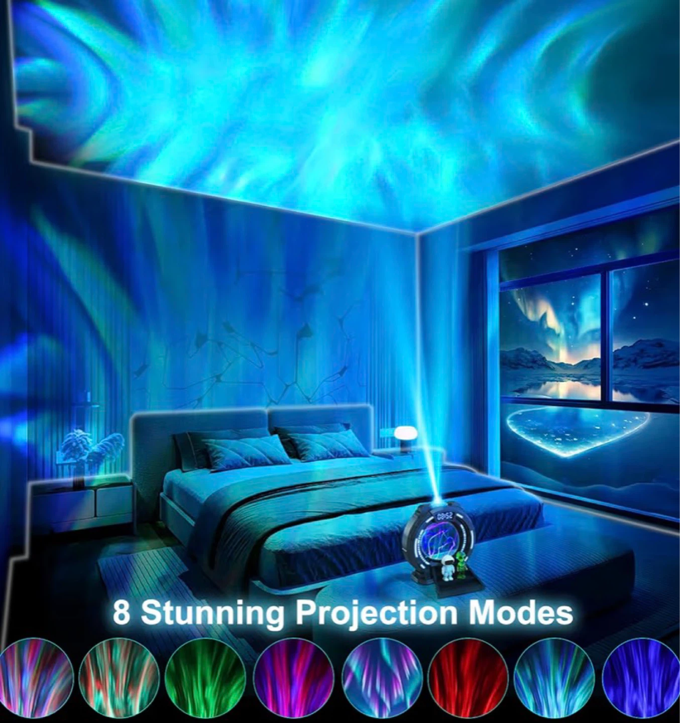 New Space Portal Projector with Plasma Ball - photo 3
