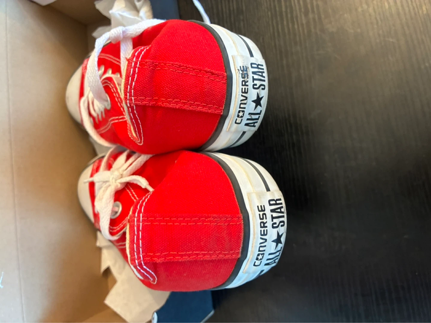 Converse All Star Red Canvas Shoes - photo 2