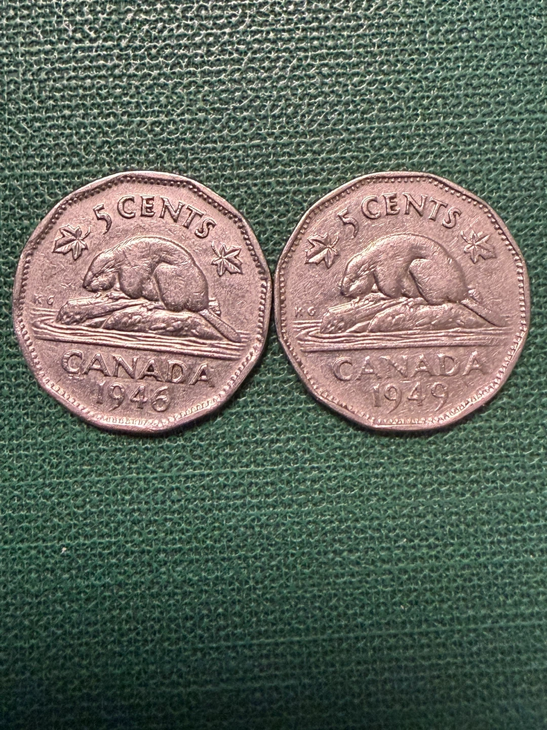 Collection of 4 Canadian Nickels - photo 3