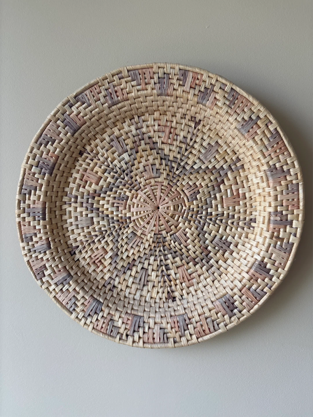 Woven Wall Basket Decor