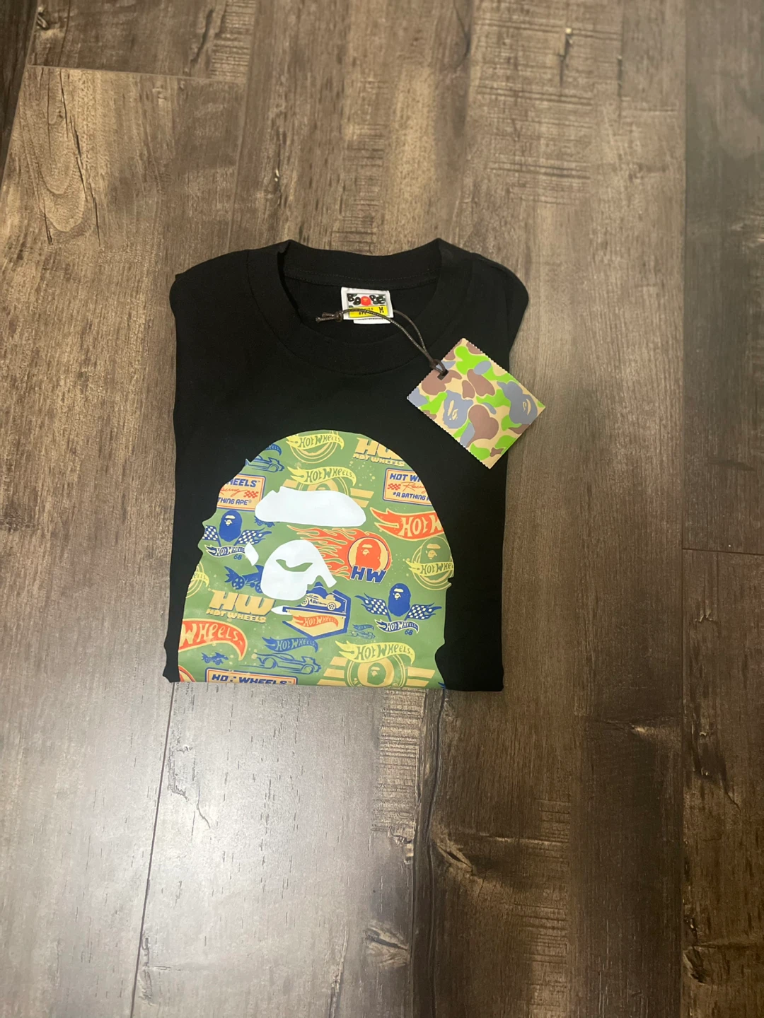 BAPE x Hot Wheels Ape Head Tee