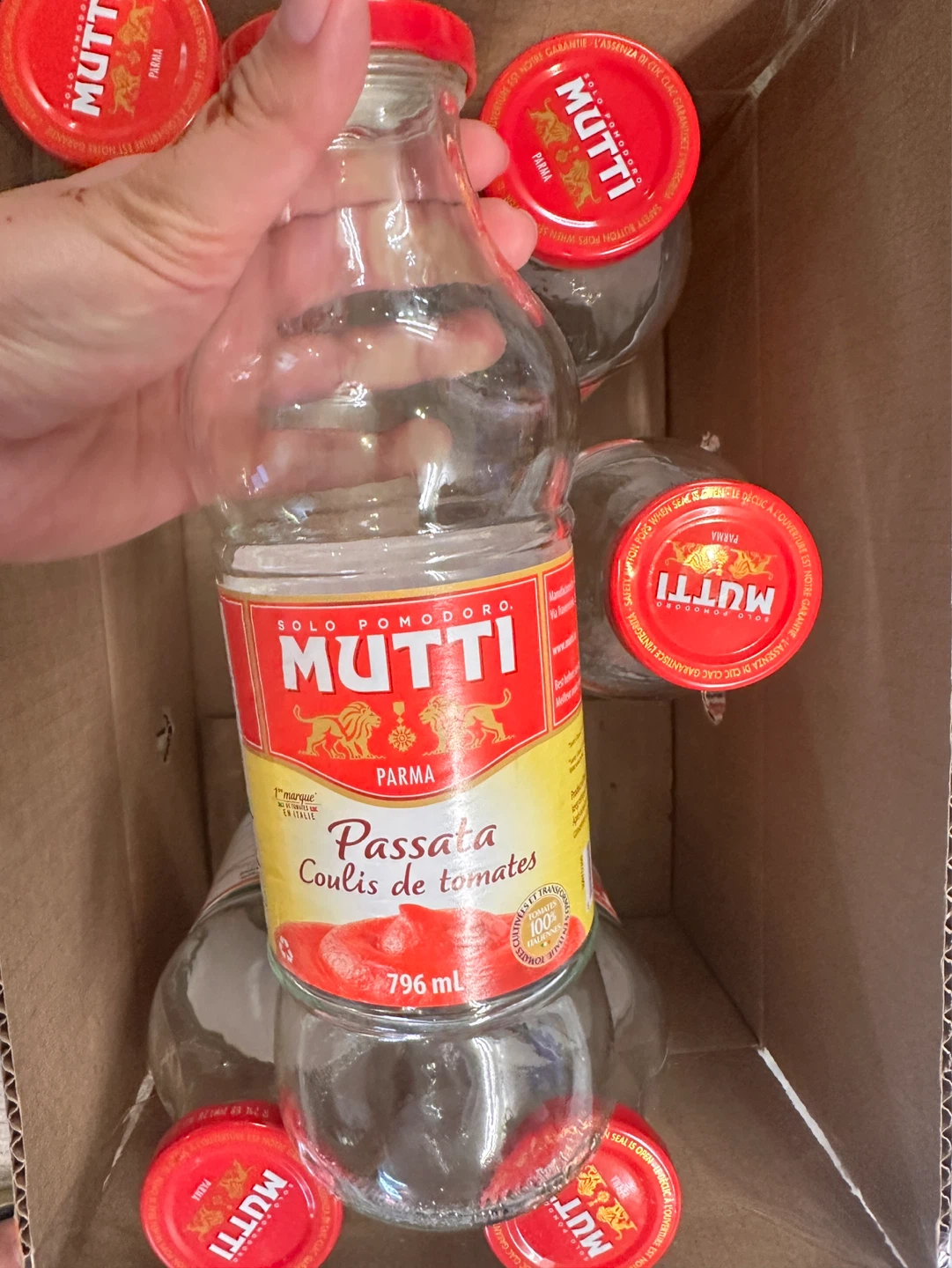 Glass Jars x6 #freecycle - photo 2
