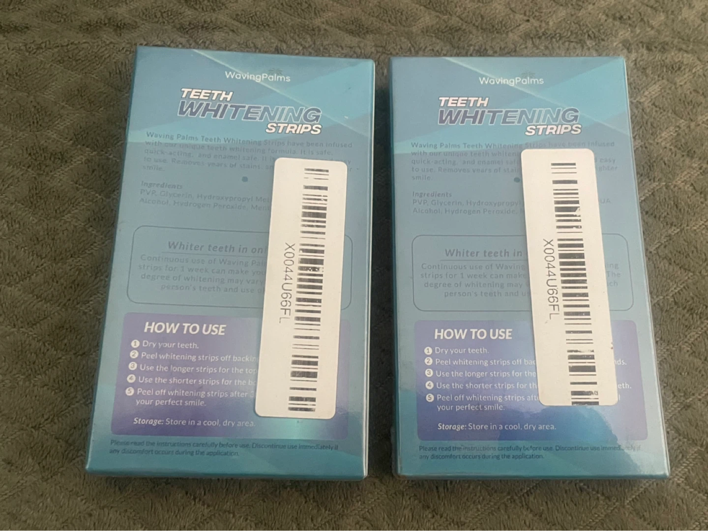 WavingPalms Teeth Whitening Strips (2 Boxes) - photo 2