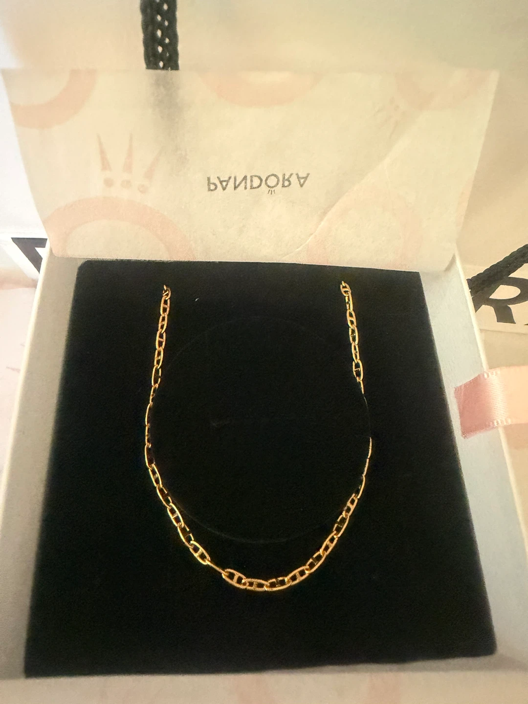 Pandora Gold Chain Necklace - photo 2