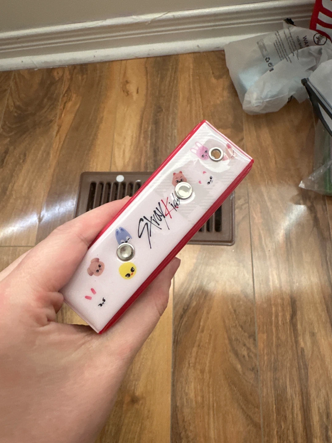Red Photocards Collection Holder with STAY Design - photo 2