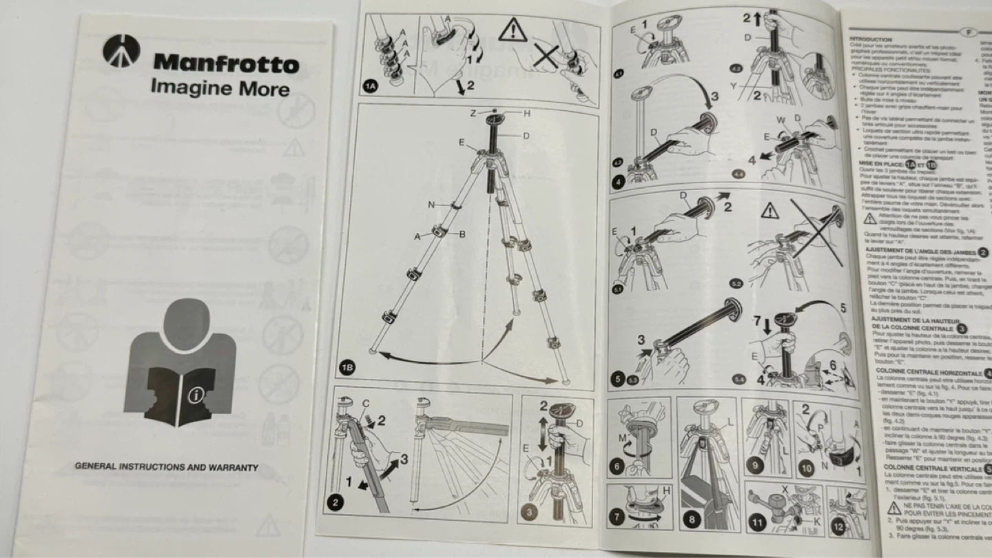 Manfrotto MT190XPRO4 Aluminum Tripod - photo 4