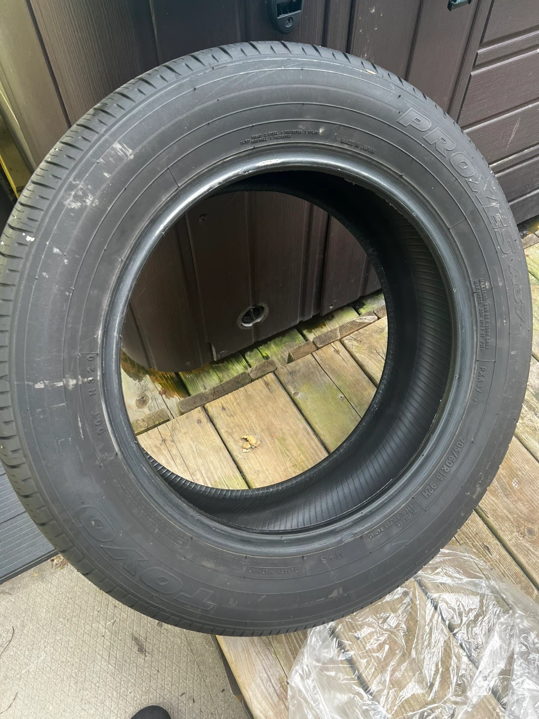Set of 4 Toyo Proxes tires
