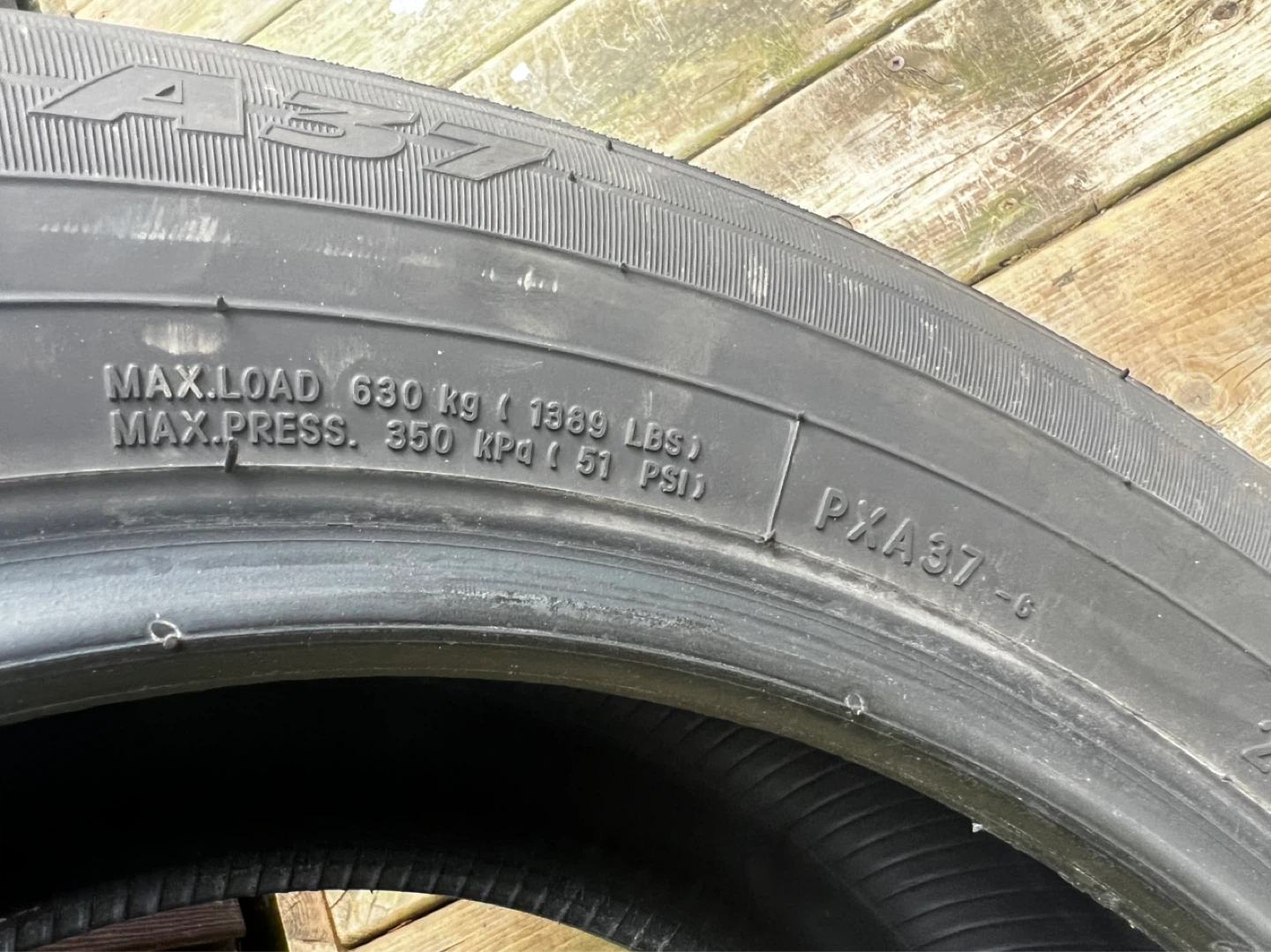 Set of 4 Toyo Proxes tires - photo 2
