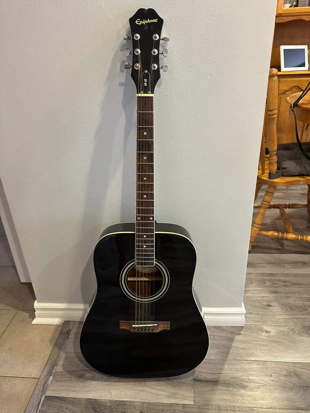 Epiphone Acoustic Guitar - with gig case