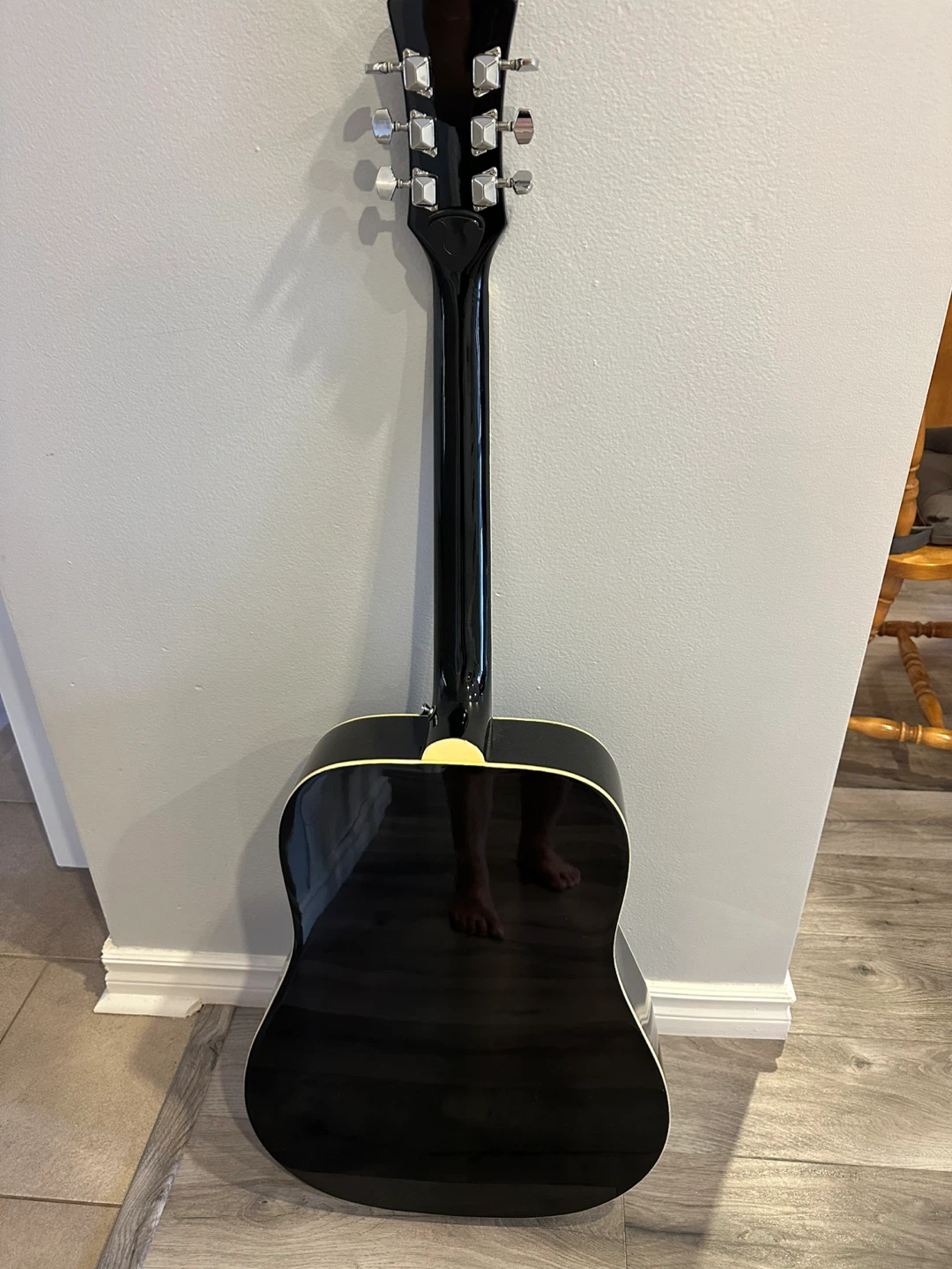 Epiphone Acoustic Guitar - with gig case - photo 4