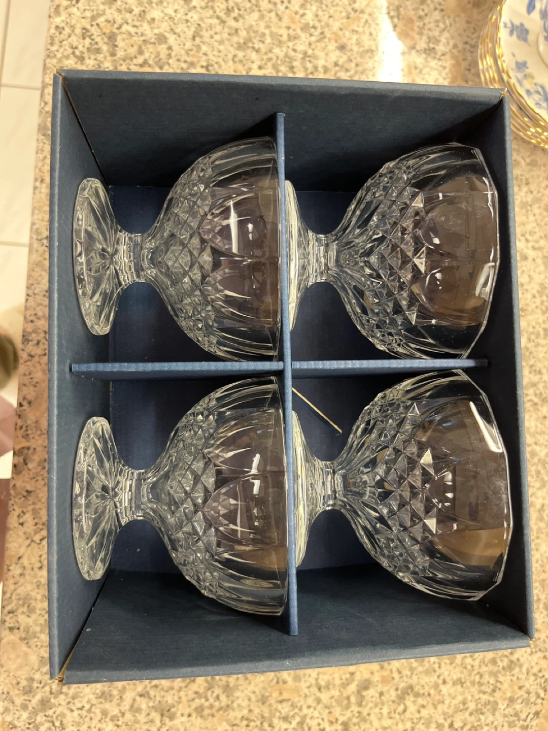 Longchamp Cristal d'Arques Footed Dessert Bowls - Set of 4 - photo 2