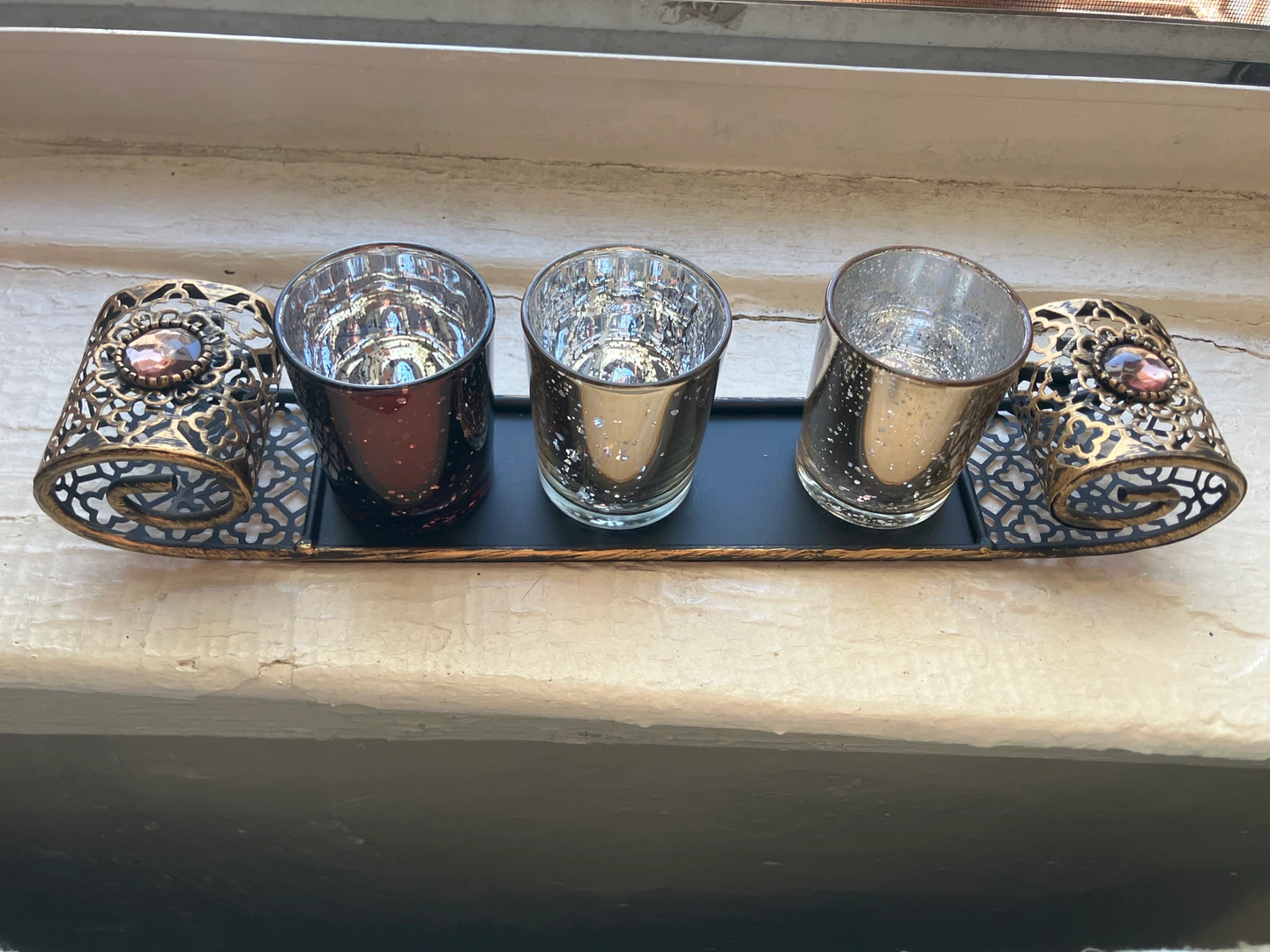 4 piece votive candle set - photo 3