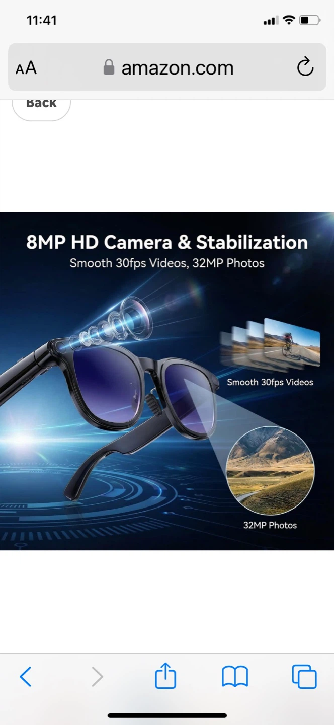 AMZISH Smart Camera Glasses - photo 3