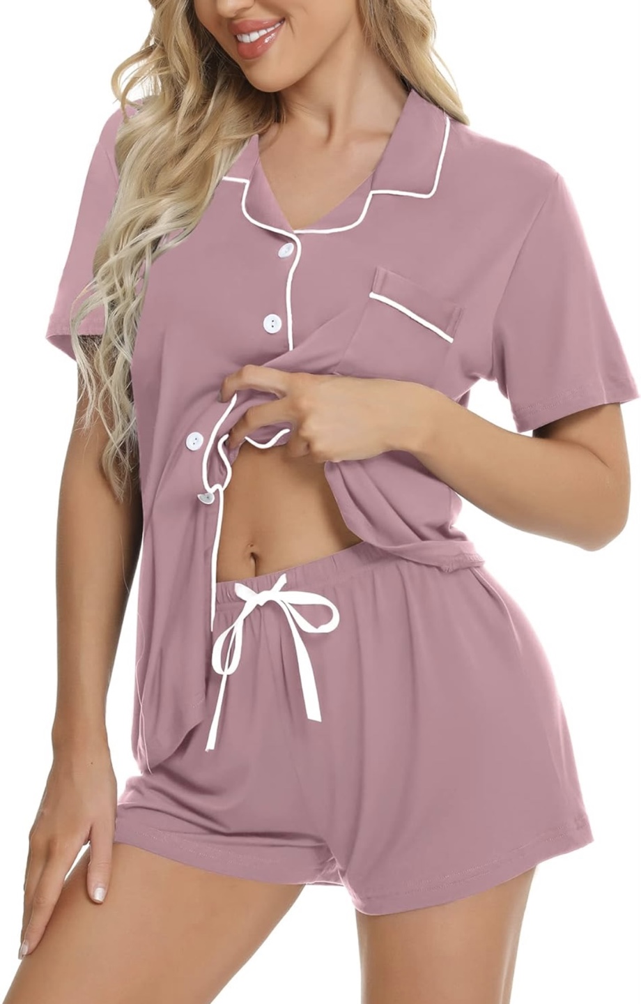 Women's Short Sleeve NEW Pajama Set
