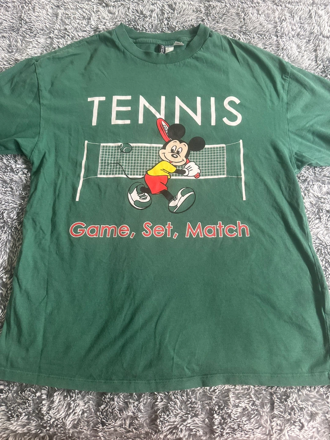 Disney Mickey Mouse Tennis T-Shirt Green - photo 3