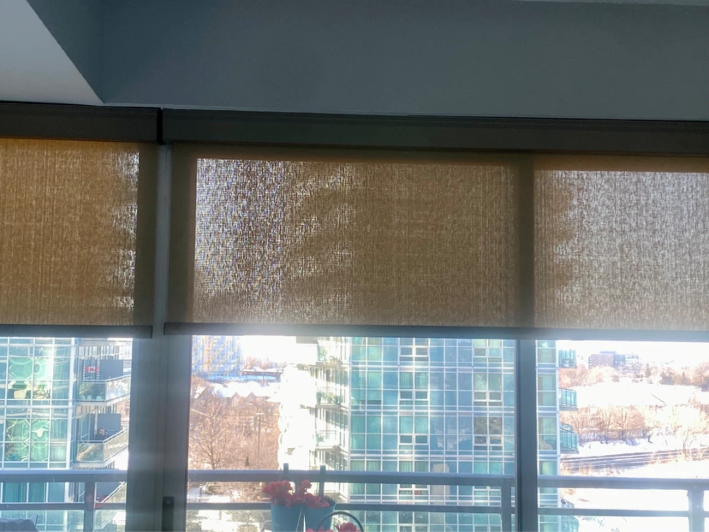 Quality Roller shade for patio door 71 1/8 W x 80” L - photo 2