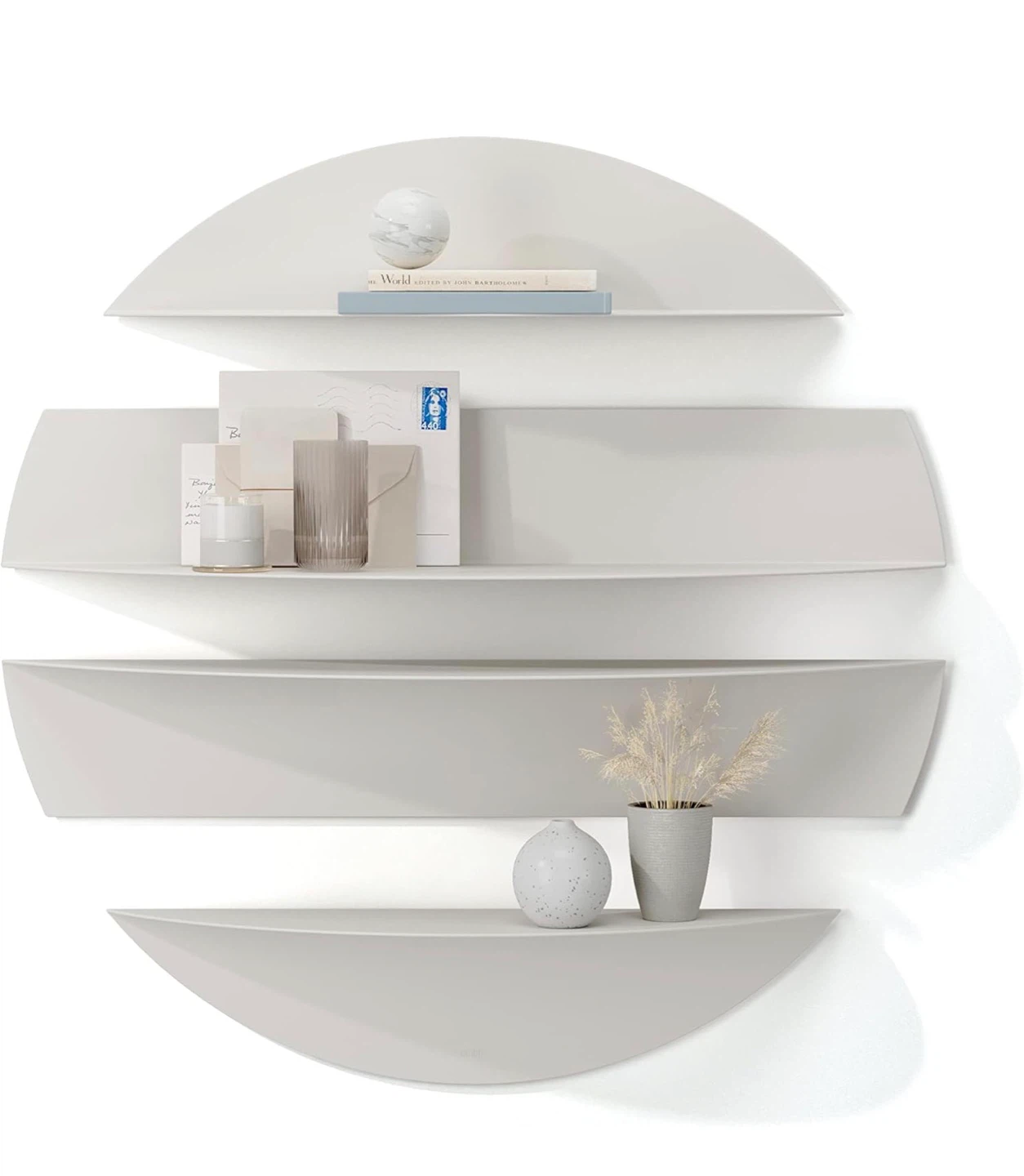 BNIB Umbra Solis Wall Shelves - offwhite - photo 5