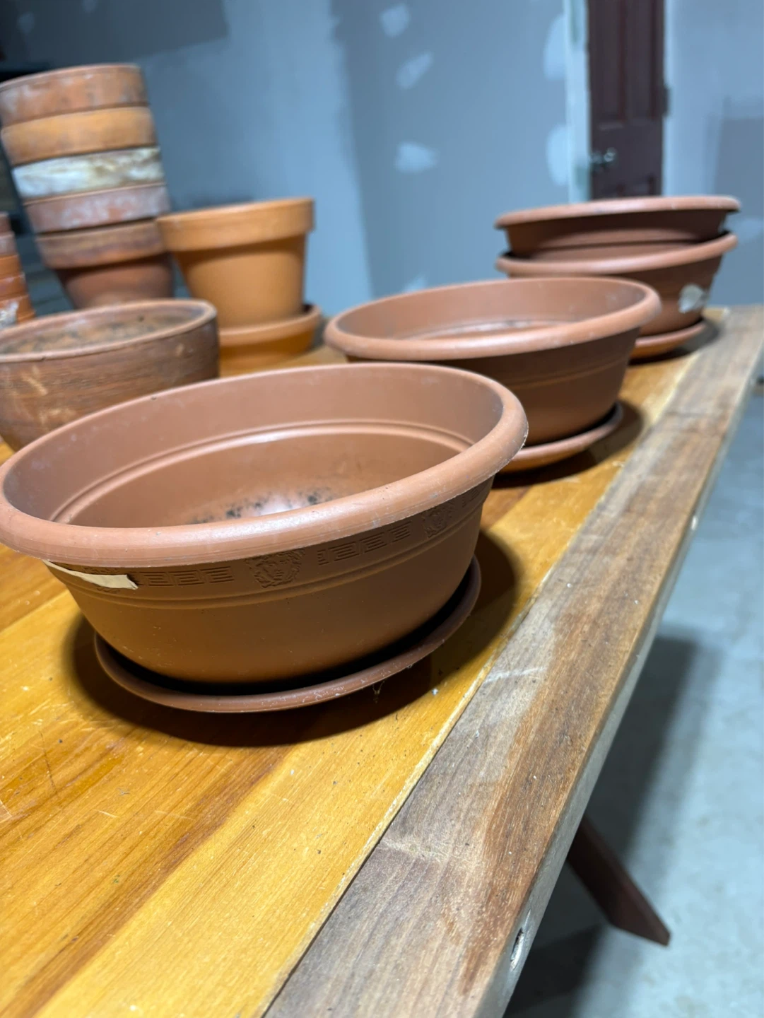Assorted Terracotta and Plastic Planters - photo 4