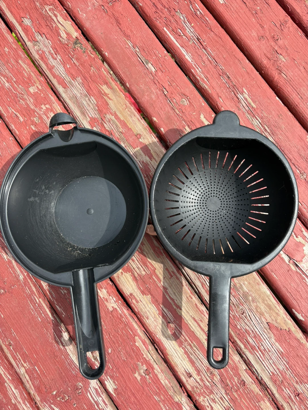 Black Colander and Bowl Set