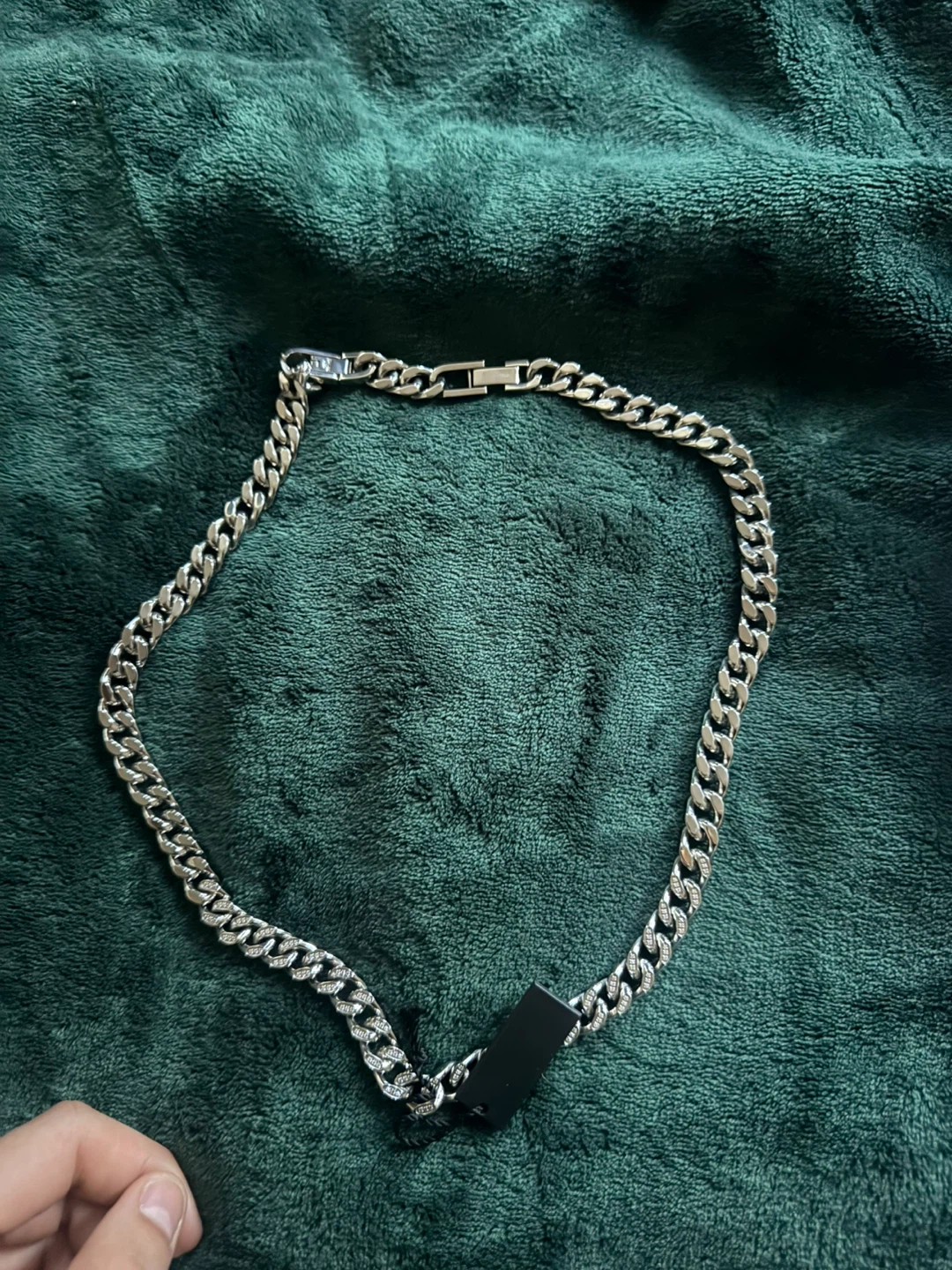 ITALGEM Steel Curb Link Chain Necklace 9.4MM - 24 Inches - photo 3