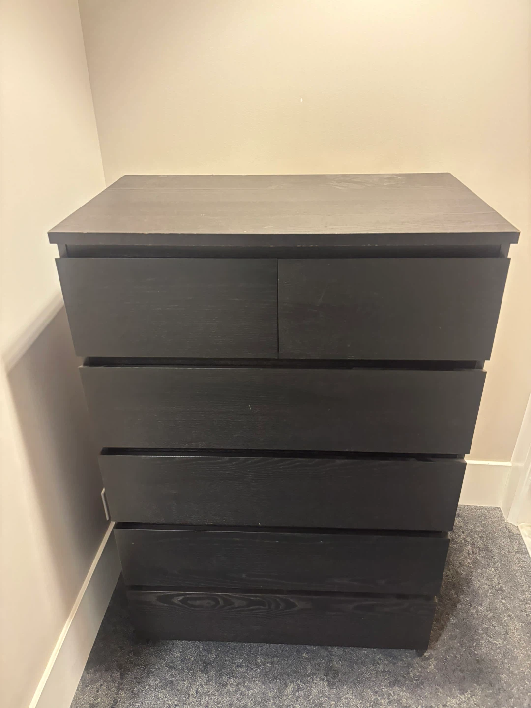 IKEA MALM Tall dresser 6 drawers