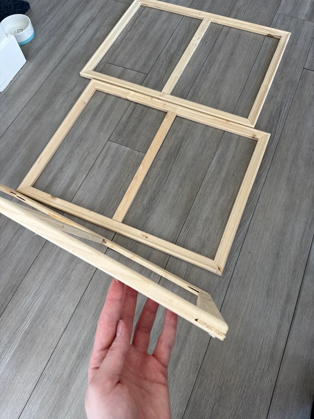3 Wooden Stretcher Bars for Canvas Painting - photo 4